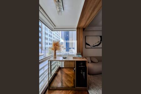 Varanda da Sala de apartamento à venda com 3 quartos, 80m² em Vila Mariana, São Paulo