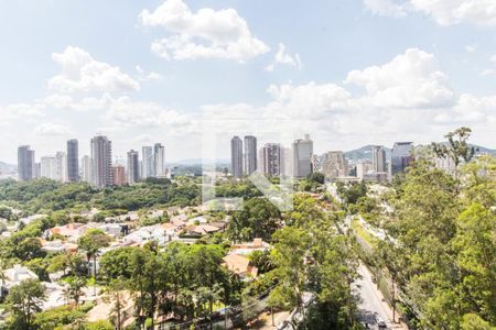 Vista da Varanda de apartamento à venda com 2 quartos, 140m² em Alphaville Industrial, Barueri
