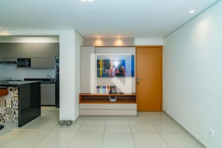Sala de apartamento à venda com 2 quartos, 71m² em Vila da Serra, Nova Lima