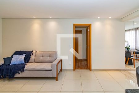 Sala de apartamento à venda com 2 quartos, 71m² em Vila da Serra, Nova Lima