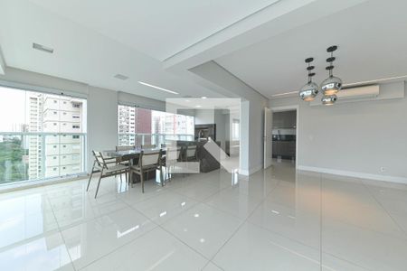 Sala de apartamento para alugar com 3 quartos, 185m² em Campo Belo, São Paulo