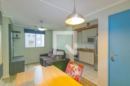 Sala de apartamento para alugar com 2 quartos, 46m² em Estância Velha, Canoas