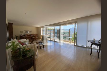 Sala  de apartamento à venda com 3 quartos, 156m² em Lagoa, Rio de Janeiro
