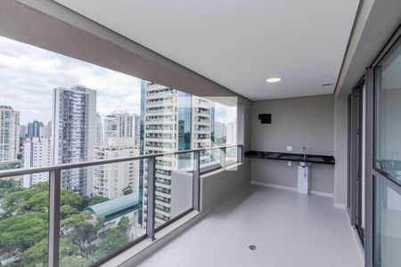 Varanda de apartamento à venda com 3 quartos, 81m² em Brooklin, São Paulo