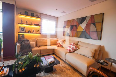 Sala de apartamento à venda com 3 quartos, 150m² em Jardim Colombo, São Paulo