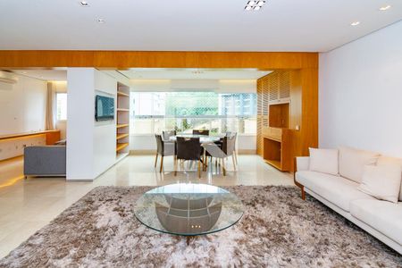 Sala de apartamento para alugar com 3 quartos, 154m² em Vila da Serra, Nova Lima