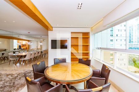 Sala de apartamento para alugar com 3 quartos, 154m² em Vila da Serra, Nova Lima