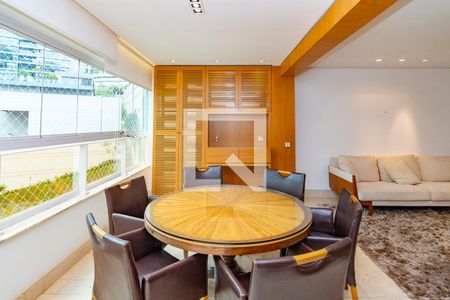 Sala de apartamento para alugar com 3 quartos, 154m² em Vila da Serra, Nova Lima