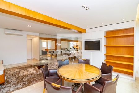 Sala de apartamento para alugar com 3 quartos, 154m² em Vila da Serra, Nova Lima