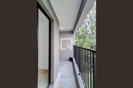 Varanda da Sala de apartamento para alugar com 2 quartos, 42m² em Jardim Celeste, São Paulo