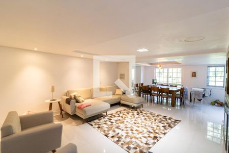 Sala de casa de condomínio à venda com 3 quartos, 297m² em Pedra Redonda, Porto Alegre