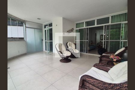 Varanda  de apartamento à venda com 3 quartos, 138m² em Recreio dos Bandeirantes, Rio de Janeiro