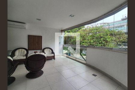Varanda  de apartamento à venda com 3 quartos, 138m² em Recreio dos Bandeirantes, Rio de Janeiro
