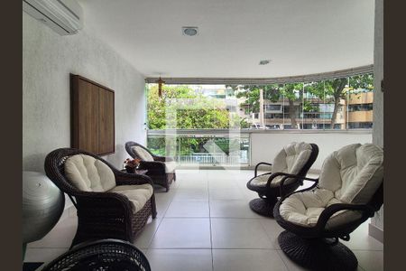 Varanda  de apartamento à venda com 3 quartos, 138m² em Recreio dos Bandeirantes, Rio de Janeiro