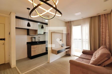 Sala  de apartamento à venda com 2 quartos, 56m² em Planalto, São Bernardo do Campo