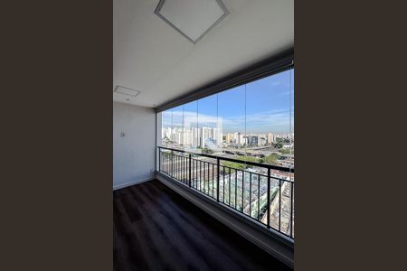 Varanda da Sala/cozinha de apartamento para alugar com 2 quartos, 53m² em Belenzinho, São Paulo