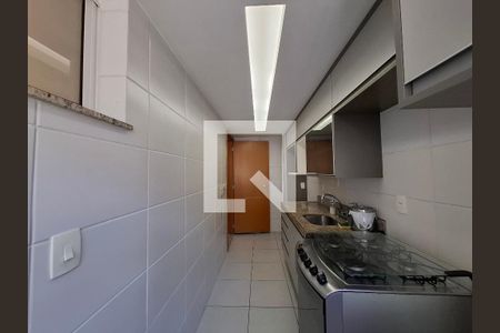 Cozinha e Área de Serviço de apartamento à venda com 3 quartos, 90m² em Botafogo, Rio de Janeiro