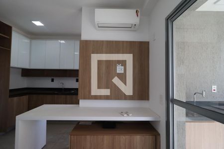 Sala de apartamento para alugar com 1 quarto, 53m² em Alto da Boa Vista, Ribeirão Preto