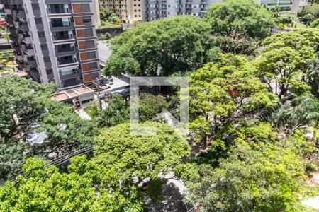 Vista da Varanda de apartamento à venda com 3 quartos, 107m² em Alphaville Industrial, Barueri