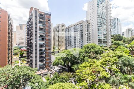 Vista da Varanda de apartamento à venda com 3 quartos, 107m² em Alphaville Industrial, Barueri