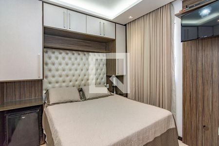 Suíte de apartamento à venda com 3 quartos, 88m² em Caiçaras, Belo Horizonte