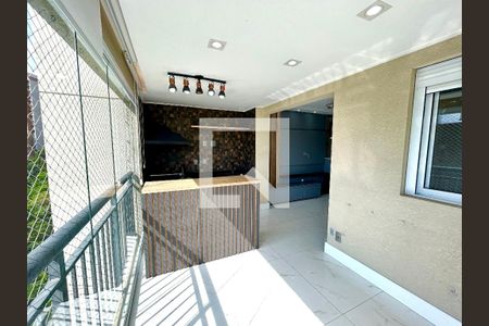 Varanda da Sala de apartamento para alugar com 2 quartos, 68m² em Jardim Flor da Montanha, Guarulhos