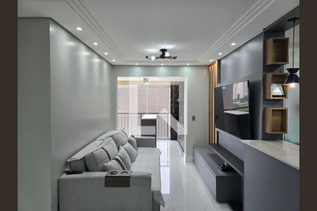 Sala  de apartamento para alugar com 2 quartos, 68m² em Jardim Flor da Montanha, Guarulhos