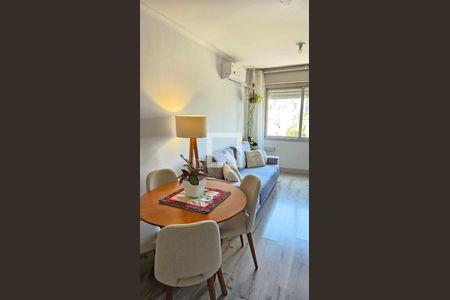 Sala de apartamento à venda com 1 quarto, 43m² em Cristo Redentor, Porto Alegre