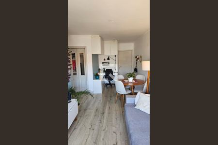 Sala de apartamento à venda com 1 quarto, 43m² em Cristo Redentor, Porto Alegre