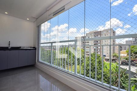 Varanda de apartamento para alugar com 3 quartos, 80m² em Parque Assuncao, Taboão da Serra