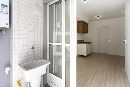 Varanda e Área de Serviço de apartamento à venda com 2 quartos, 42m² em Água Branca, São Paulo