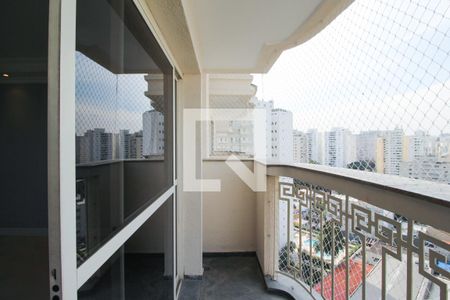 Varanda da Sala de apartamento à venda com 3 quartos, 157m² em Moema, São Paulo