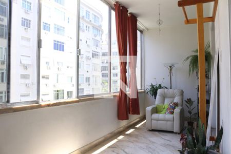 Varanda de apartamento para alugar com 4 quartos, 202m² em Copacabana, Rio de Janeiro