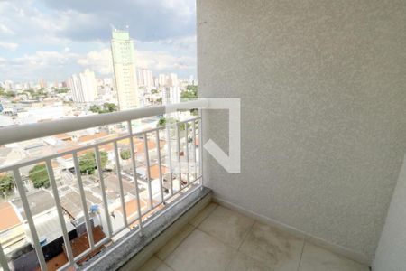 Varanda da Sala de apartamento para alugar com 1 quarto, 59m² em Vila Príncipe de Gales, Santo André
