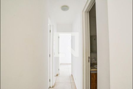 Corredor de apartamento para alugar com 3 quartos, 67m² em Vila Homero Thon, Santo André