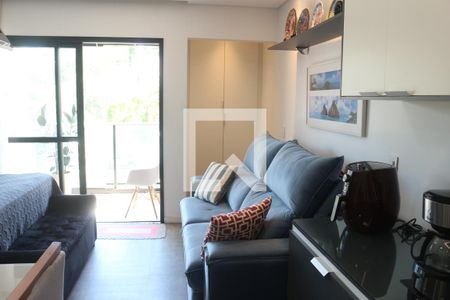 Sala de kitnet/studio à venda com 1 quarto, 46m² em Boa Vista, São Caetano do Sul