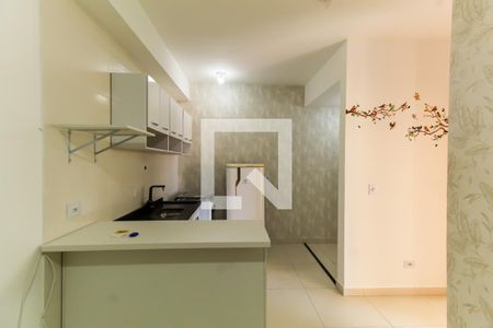 Sala/Cozinha de apartamento para alugar com 1 quarto, 43m² em Vila Prudente, São Paulo