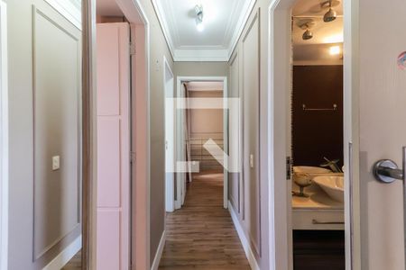 Corredor Quartos de apartamento para alugar com 3 quartos, 84m² em Jardim Esmeralda, São Paulo