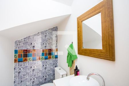 Lavabo de apartamento à venda com 3 quartos, 110m² em Vila Valparaíso, Santo André