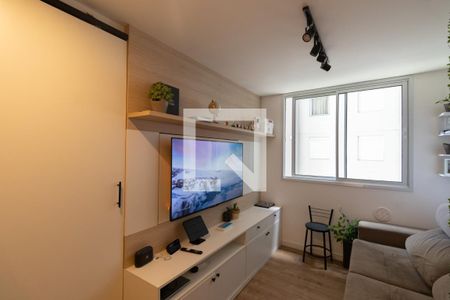 Sala e Cozinha de apartamento para alugar com 1 quarto, 26m² em Jardim America da Penha, São Paulo