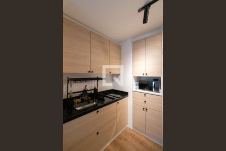 Sala e Cozinha de apartamento para alugar com 1 quarto, 26m² em Jardim America da Penha, São Paulo