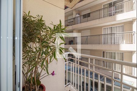 Varanda da Sala de apartamento à venda com 1 quarto, 44m² em Consolação, São Paulo