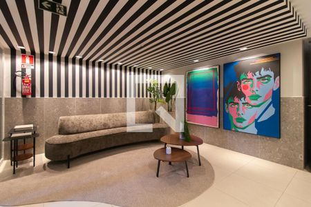Hall social de apartamento para alugar com 1 quarto, 34m² em Farroupilha, Porto Alegre