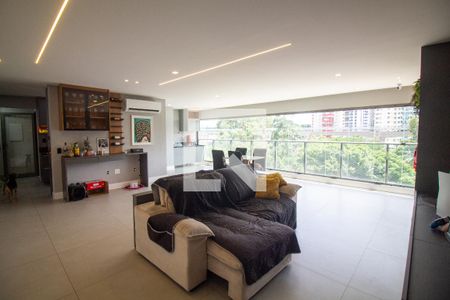 Sala de apartamento à venda com 3 quartos, 143m² em Campo Belo, São Paulo