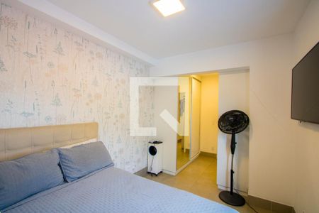 Quarto 1 - Suíte de apartamento à venda com 2 quartos, 72m² em Vila Assunção, Santo André