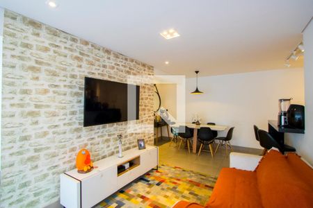 Sala de apartamento à venda com 2 quartos, 72m² em Vila Assunção, Santo André