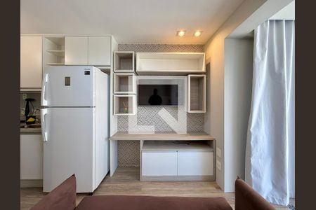Sala  de kitnet/studio para alugar com 0 quarto, 36m² em Brooklin, São Paulo
