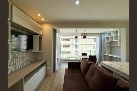 Sala  de kitnet/studio para alugar com 0 quarto, 36m² em Brooklin, São Paulo