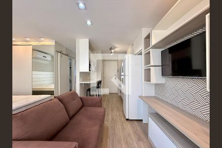 Sala  de kitnet/studio para alugar com 0 quarto, 36m² em Brooklin, São Paulo