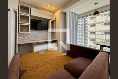 Sala  de kitnet/studio para alugar com 0 quarto, 36m² em Brooklin, São Paulo